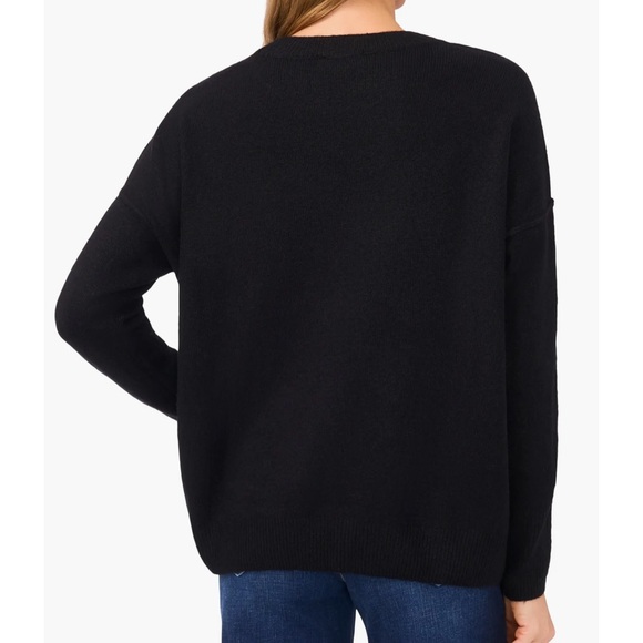 CeCe Women’s Holiday Beaded Sweater NWT - Picture 4 of 4